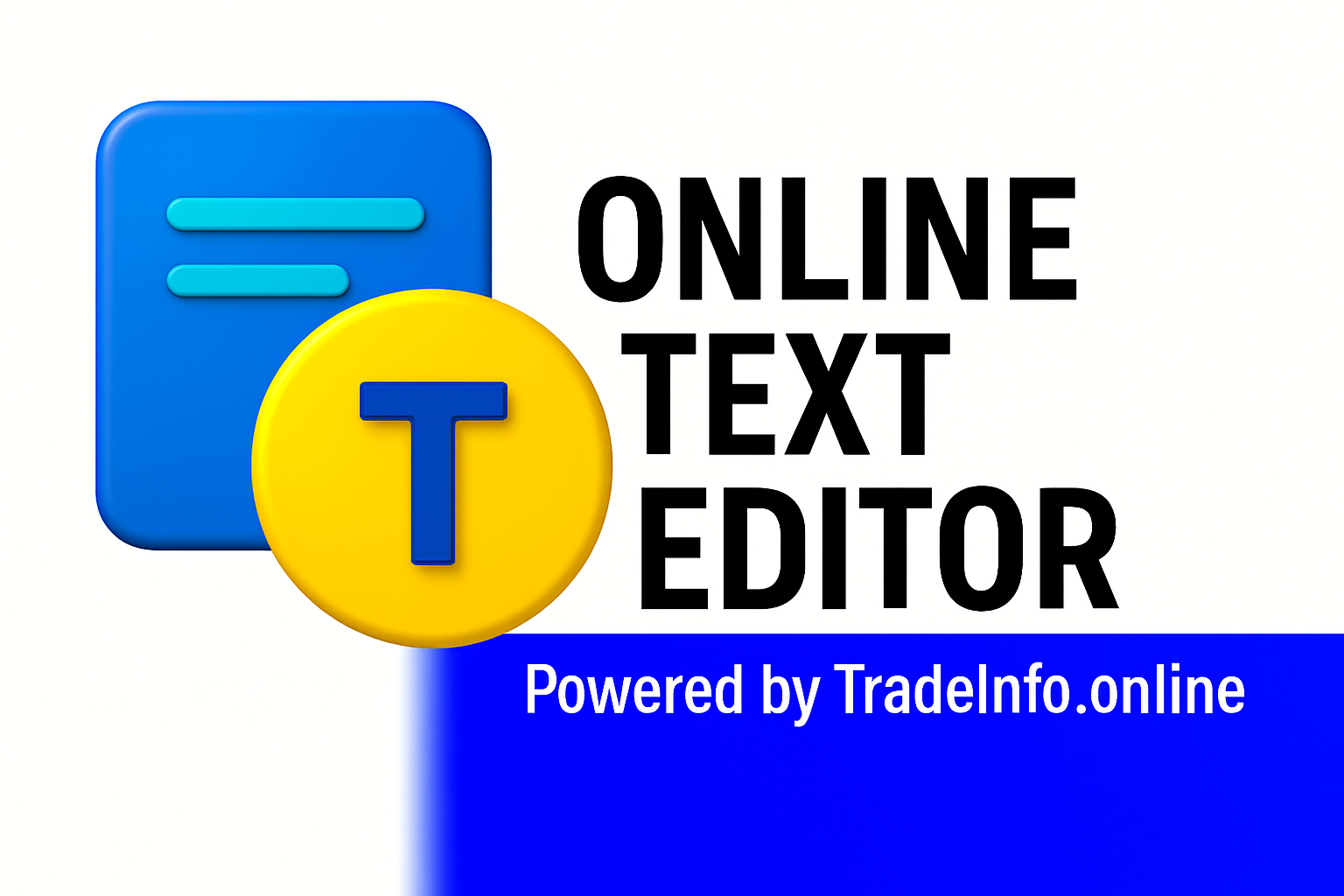 Online Text Editor offers an intuitive interface for modifying